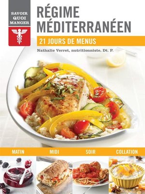 cover image of Régime méditerranéen